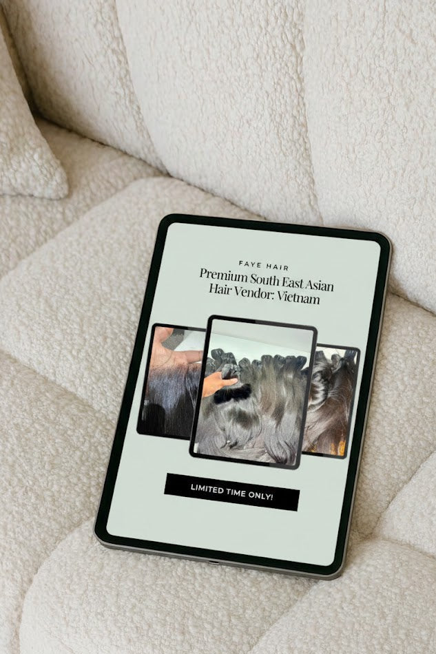 THE VAULT: Raw Vietnamese Hair Vendor